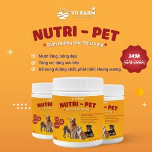 Nutri - Pet dinh dưỡng cho thú cưng vii farm